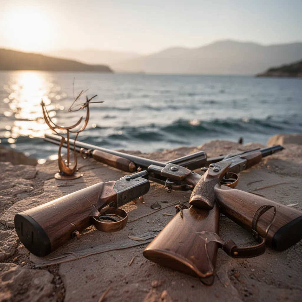 Rayonnage de cannes à pêche et accessoires dans un magasin Decathlon avec présentoirs de moulinets